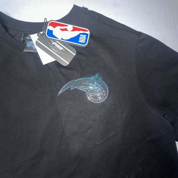 NWT Pro Standard Women's XL Orlando Magic Jewel Boxy Crop T-Shirt $45 - Picture 3 of 5